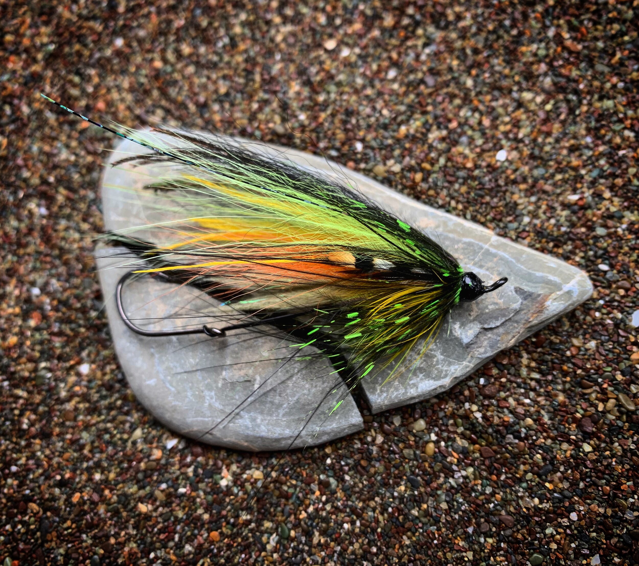    Green Highlander Spey Fly   size: 1.5 