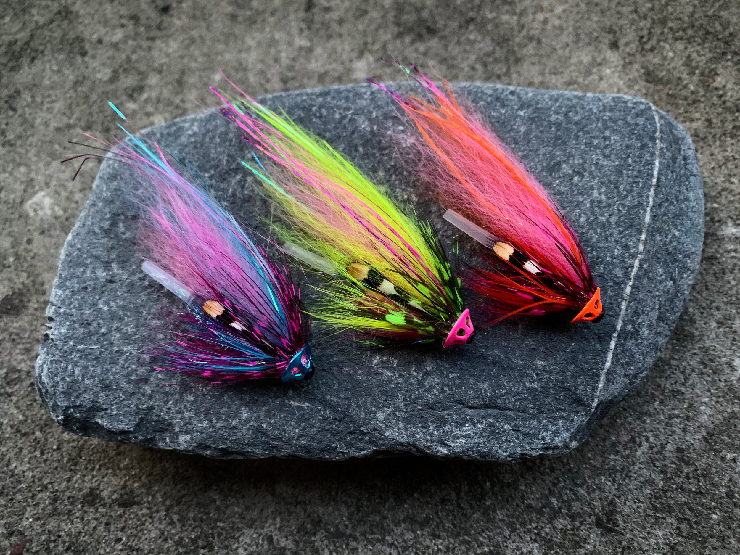    Temple Dog Tube Flies   size 1/0 