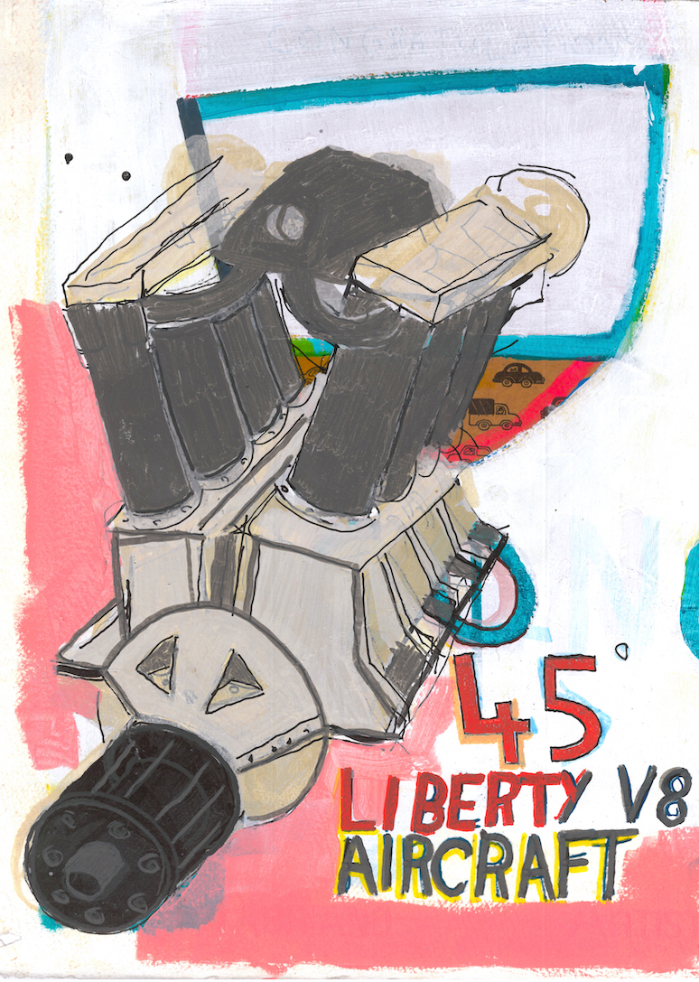 45 degree Liberty V8
