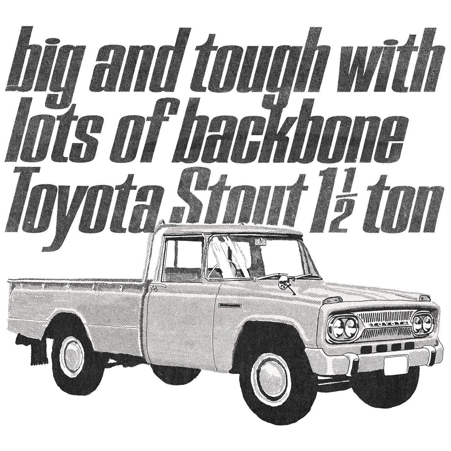 big and tough with lots of backbone #toyotastout #duplitone