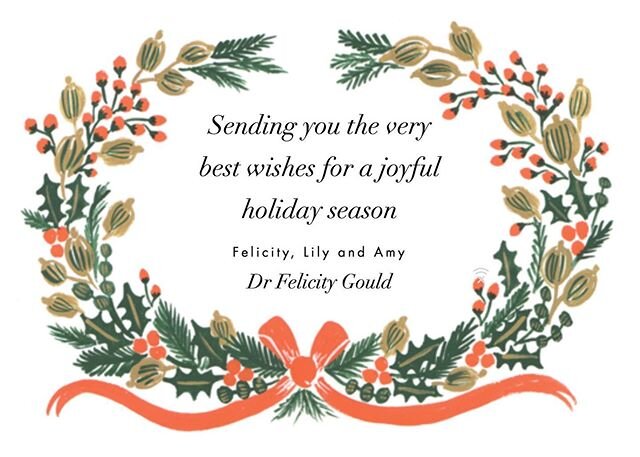 We wish you all safe and happy holidays. Our rooms will be closed for two weeks from Monday 23rd December. We will reopen on Monday 6th January and we look forward to a wonderful 2020 with you all. #thanksforagreatyear #happyholidays #womenshealth