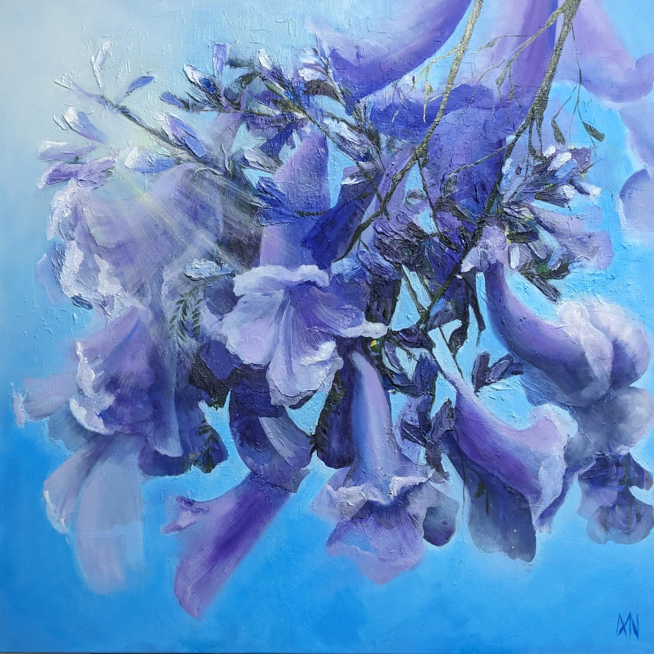 Purple Rain - Original Painting