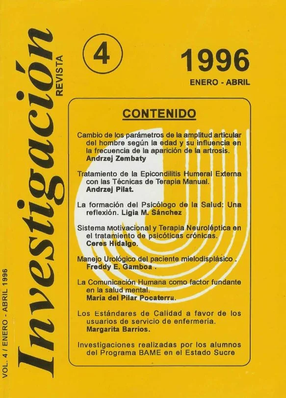 <b>Tratamiento de la EpicondilitiHumeral Externa con las técnicas de Terapia Manual</b>