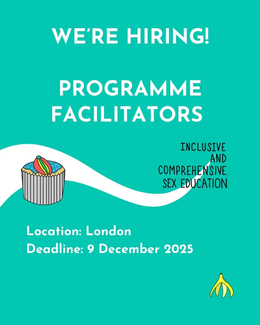 📣Job opportunity! We are looking for programme facilitators in London. 

💛Are you passionate about inclusive relationships and sexuality education (RSE)? 

💛Do you have experience of working with young people (11-16 years) to support and advocate 