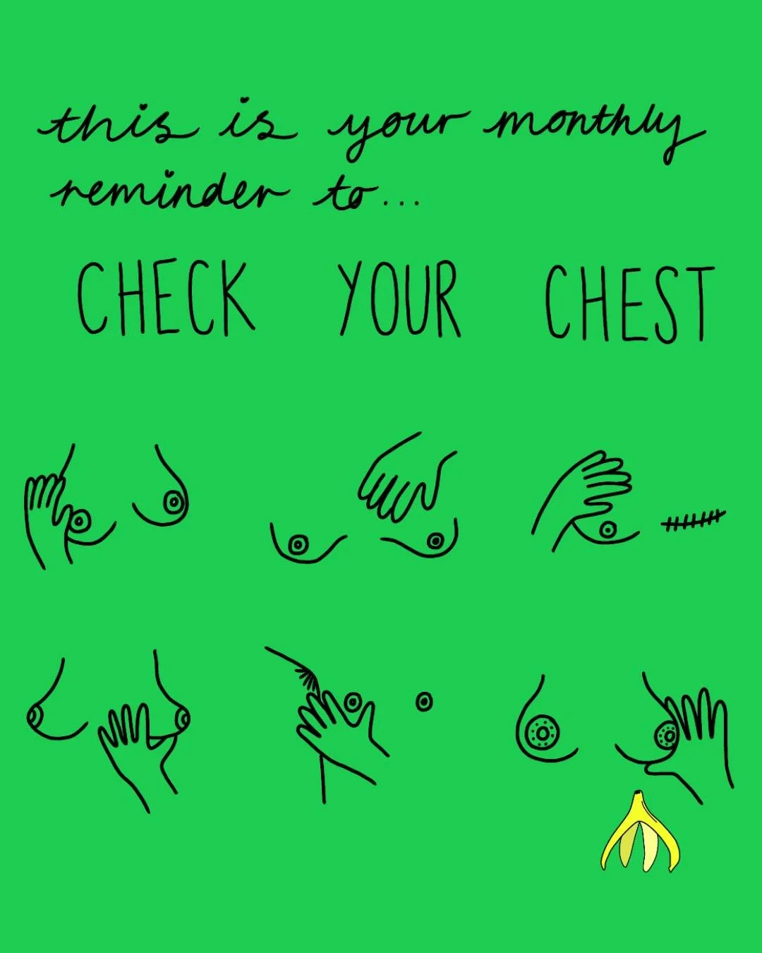 🙌🏽It's officially December - which means it's time for our #CheckYourChest monthly reminder! It only takes a few minutes...

Check out @coppafeel for their inclusive guide!

#ChestCheck #CoppaFeel #BreastCheck