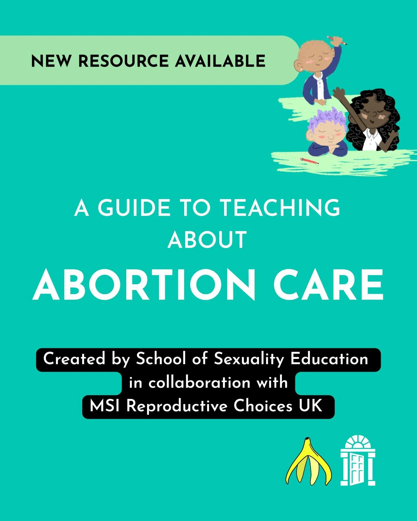 Today we&rsquo;re launching a new toolkit - "A guide to teaching about abortion care", created in collaboration with @msichoices 💫

We developed this toolkit to support schools, educators and caregivers to talk about abortion from a place 