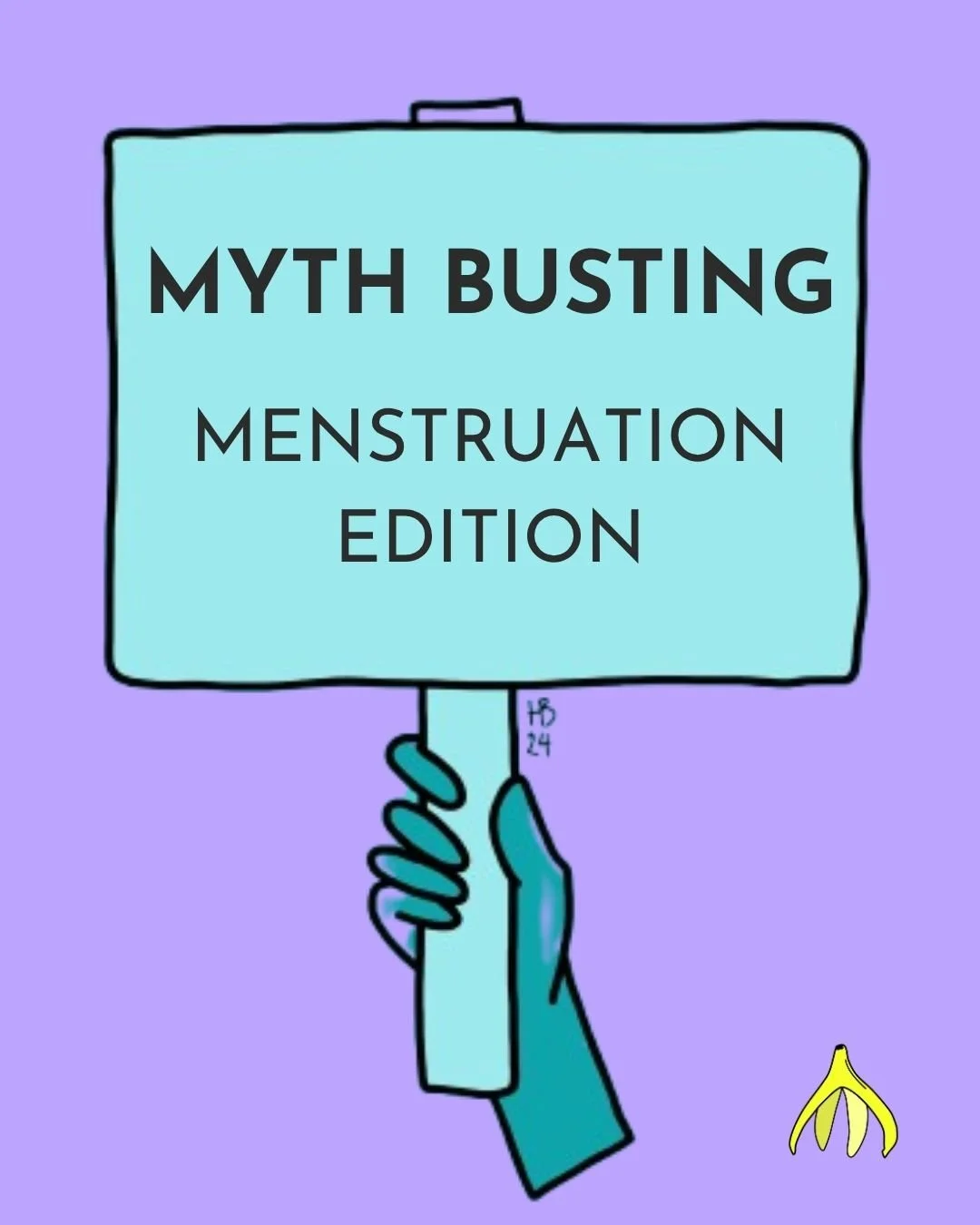 A new edition of myth busting! This time we're covering myths around periods 🩸

From cold drinks to pregnancy myths, we're breaking down some common misconceptions about periods...

Every body is different and people experience menstruation differen