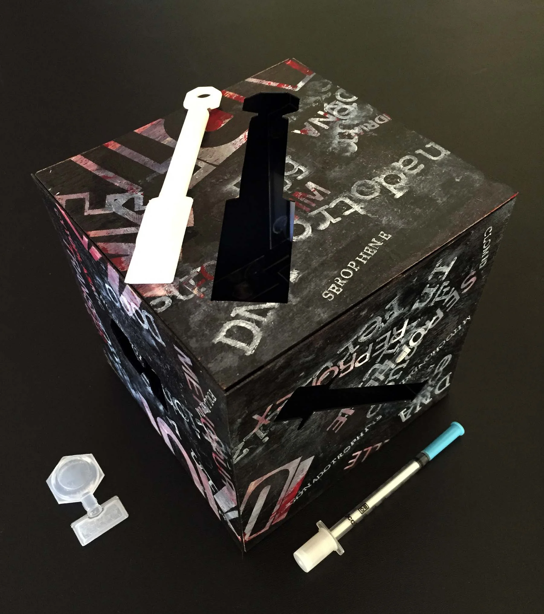 Fertility - Promise Cube - bricolage, 6x6x6, 2016