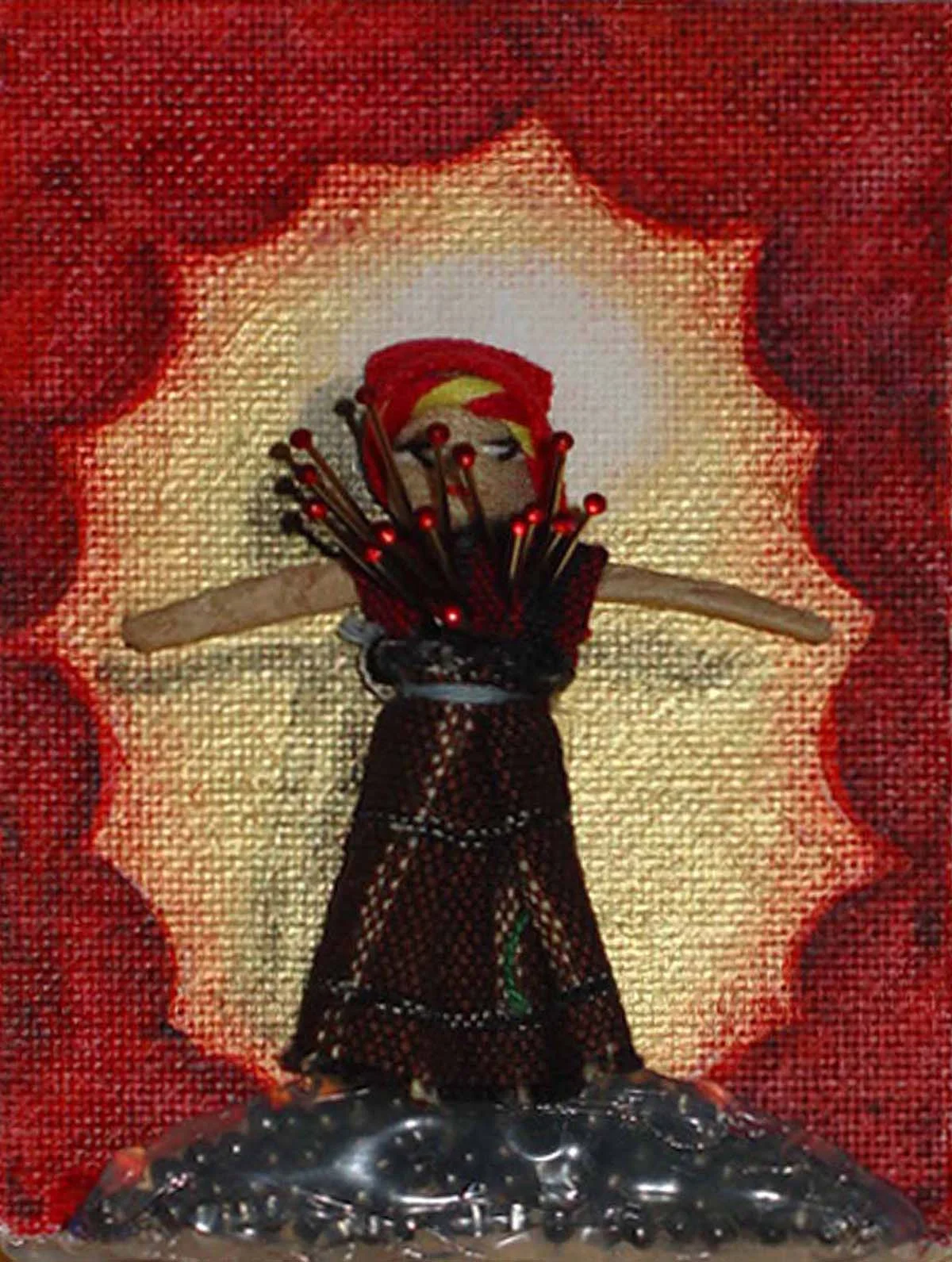 Celebration Deity 2 - bricolage, 3x2, 2005