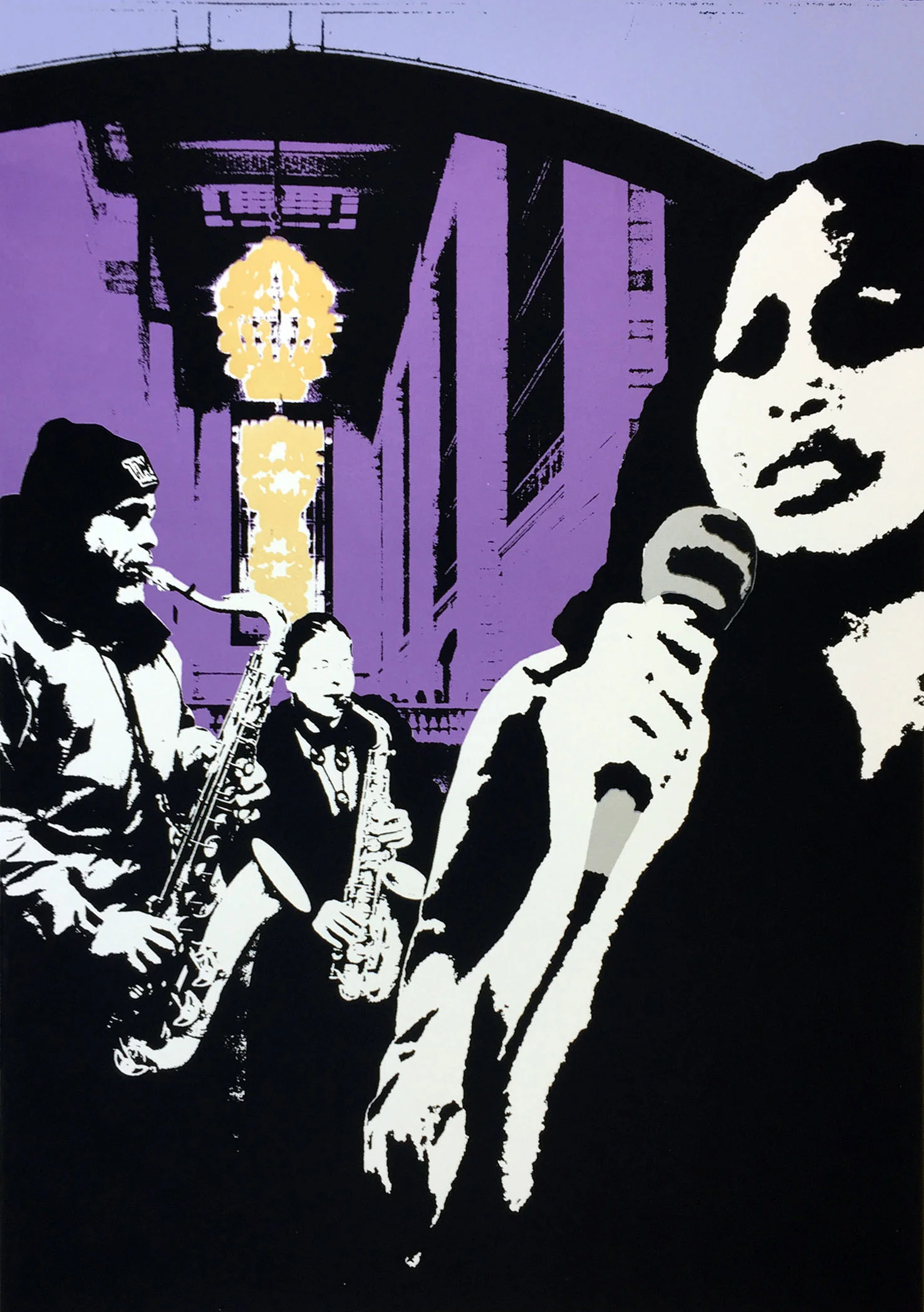 The Songstress - 28"x 20", 2015