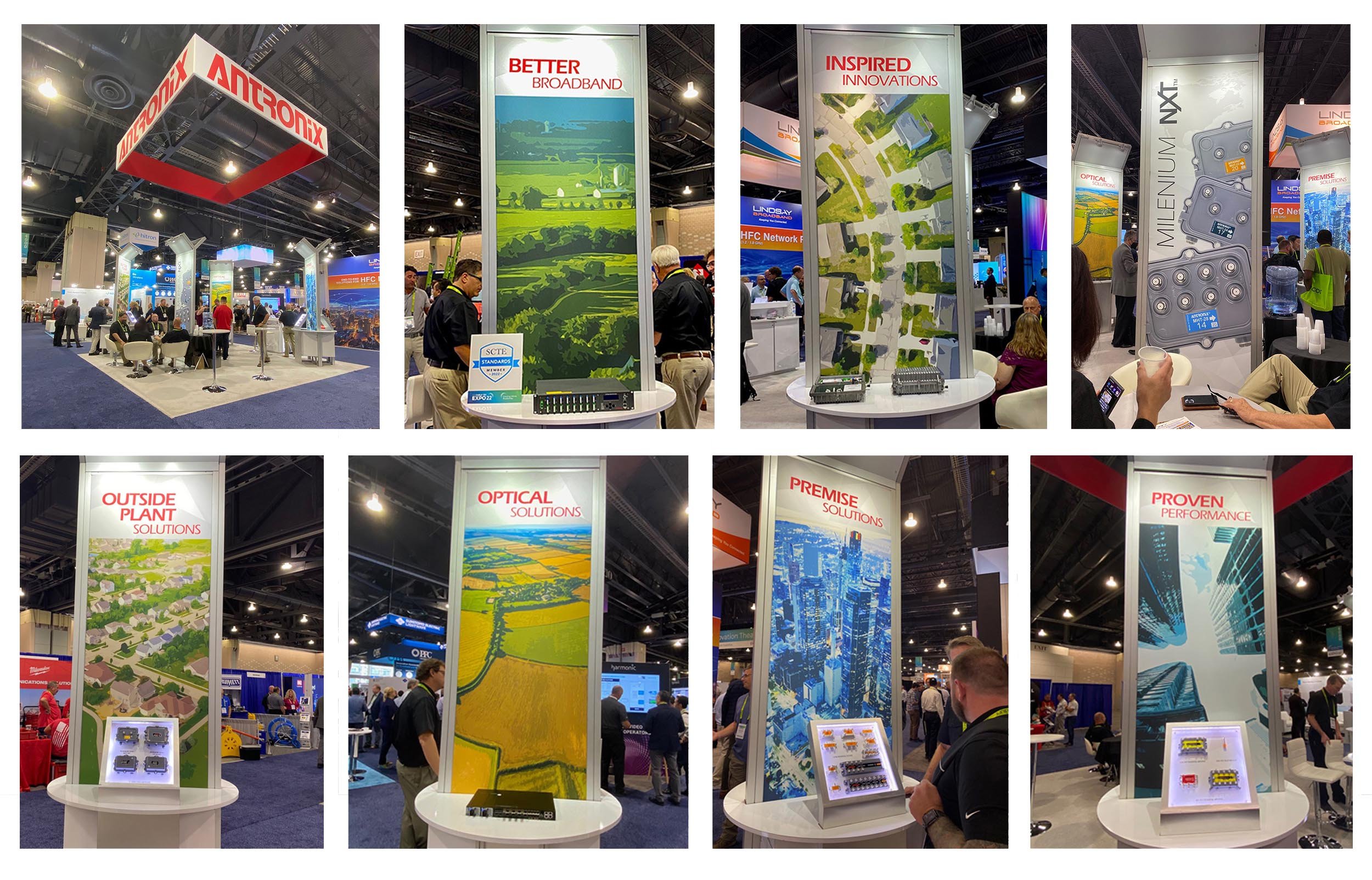 2022 Antronix Trade Show Booth in Philadelphia