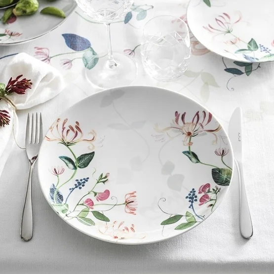 Servisdesign dekordesign illustration till tallrikar