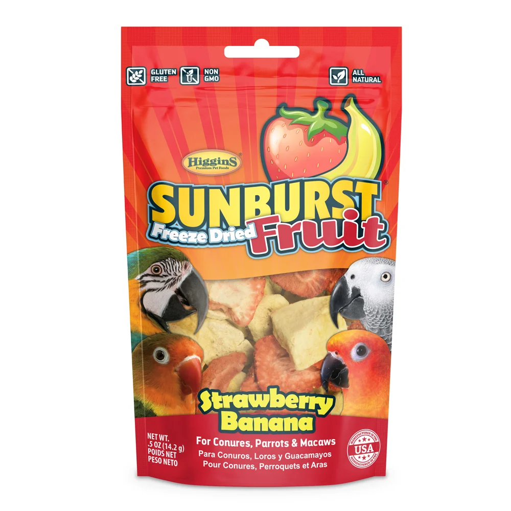 Sunburst Freeze Dried Fruit Strawberry Banana