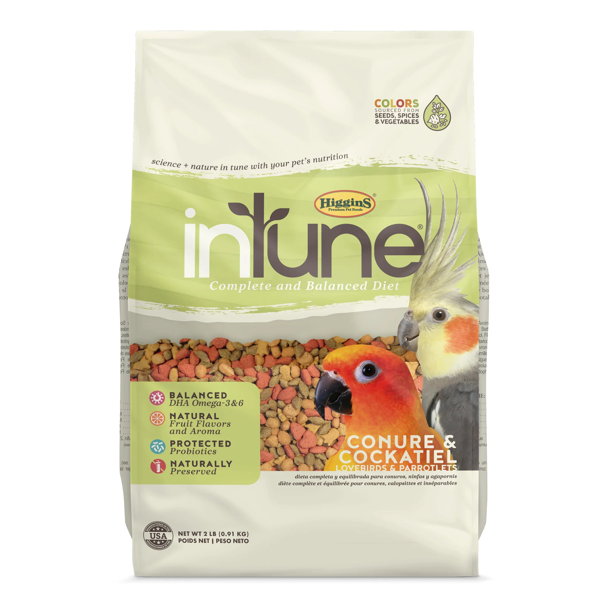 inTune Conure & Cockatiel