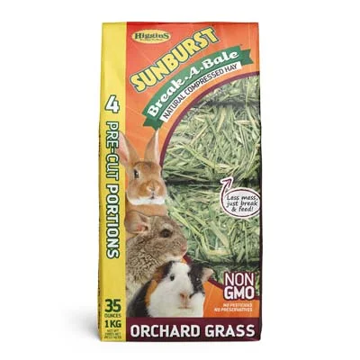 Sunburst Break-A-Bale Orchard Grass