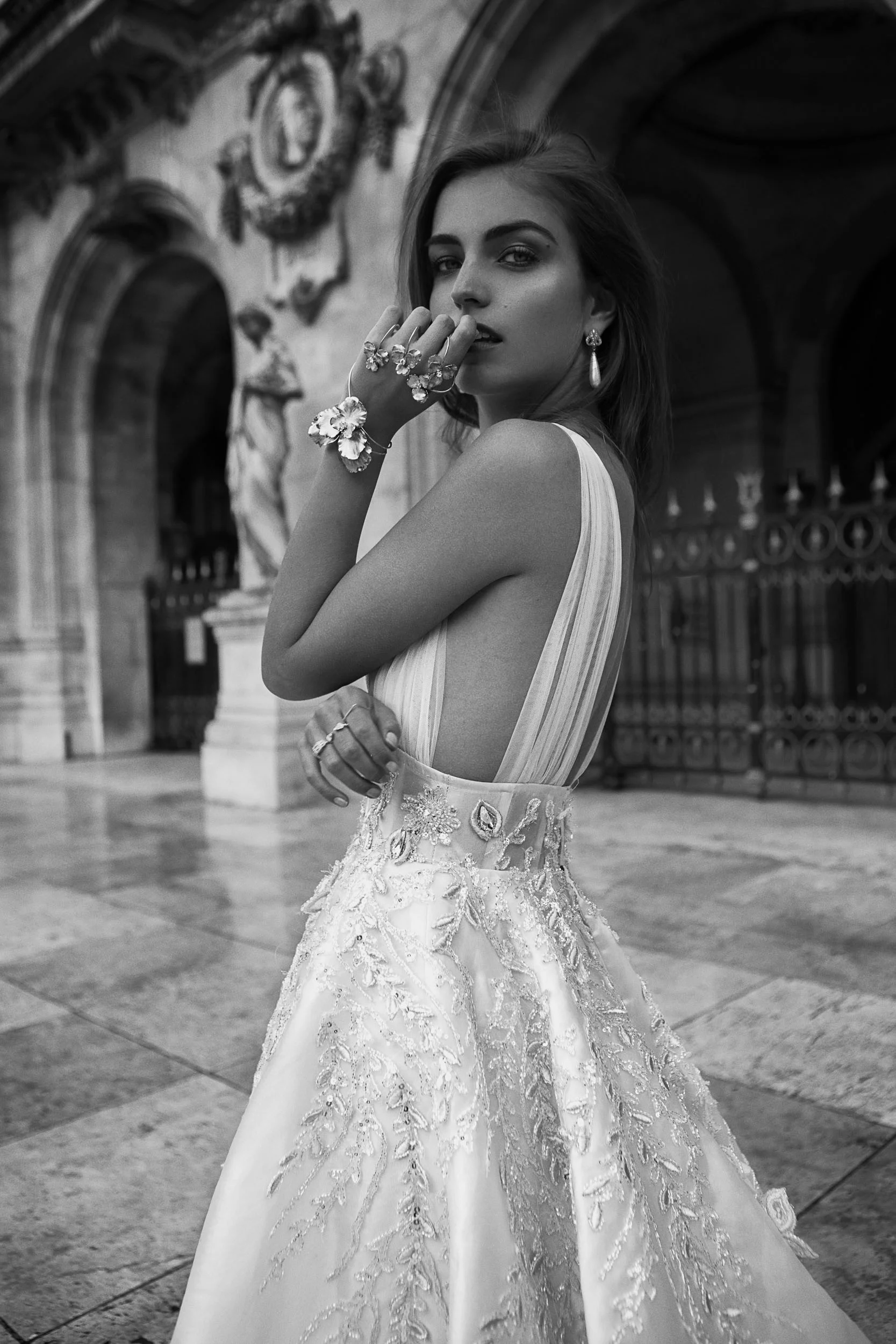 Campaign for Annaelle Couture in Paris