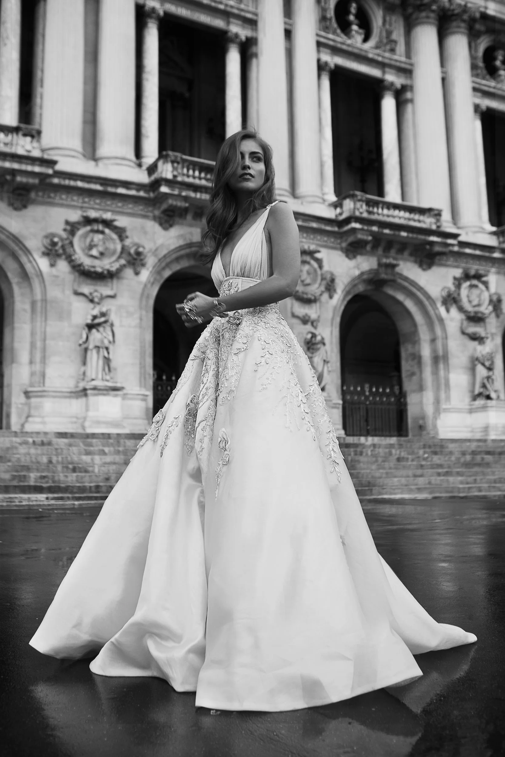 Campaign for Annaelle Couture in Paris