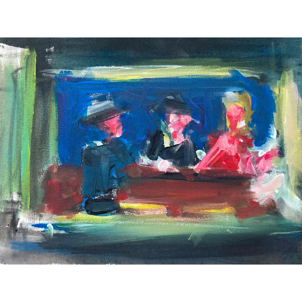 NIGHTHAWKS (AFTER HOPPER)