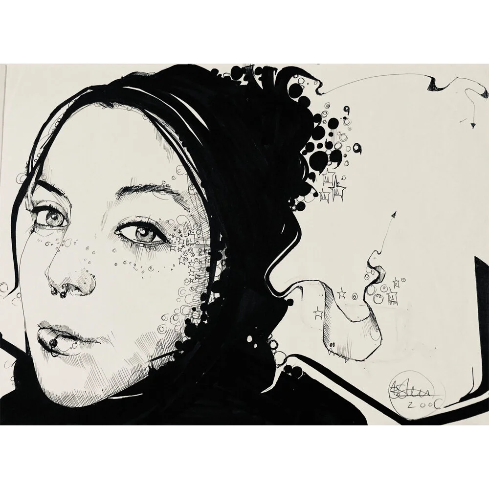 ORIGINAL INK DRAWING