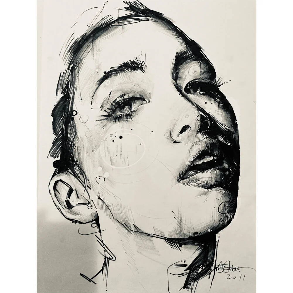 ORIGINAL INK DRAWING