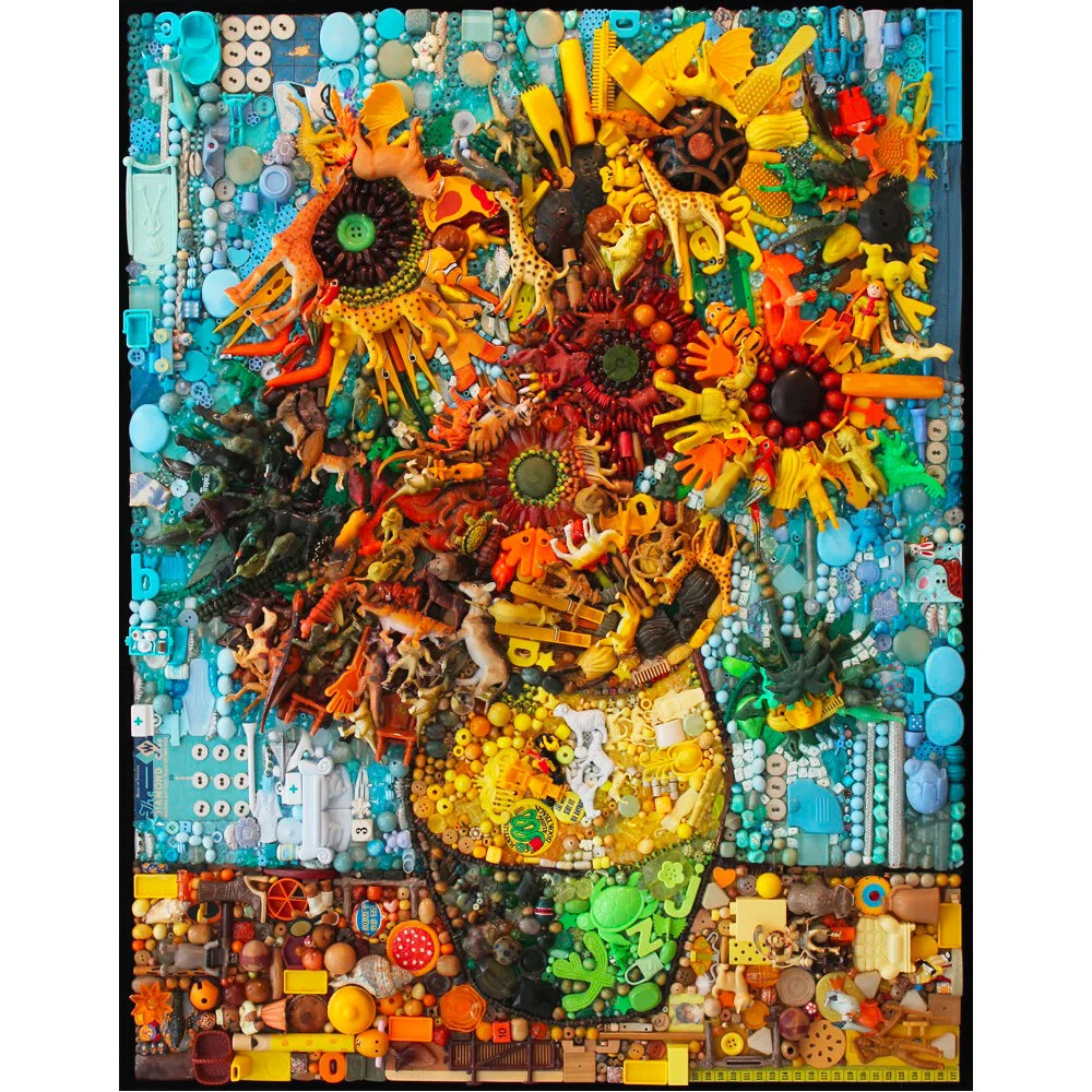 SUNFLOWERS FROM AMSTERDAM after Van Gogh