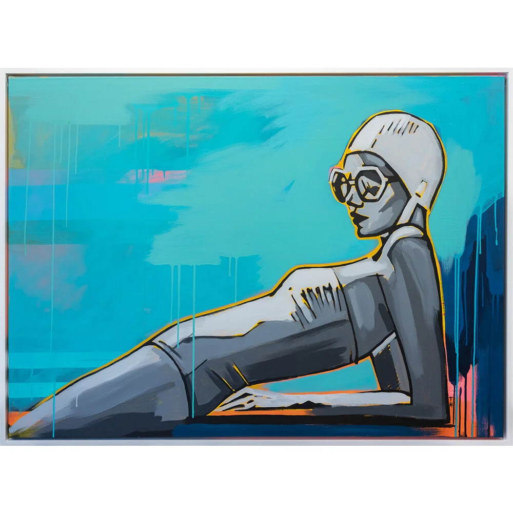 SUNBATHER RECLINING (PINK SPRITZ)