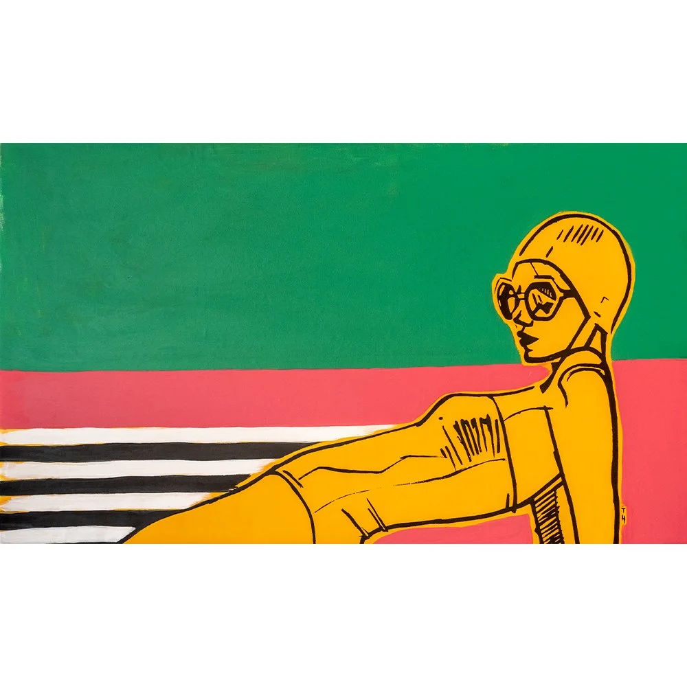 SUNBATHER RECLINING
