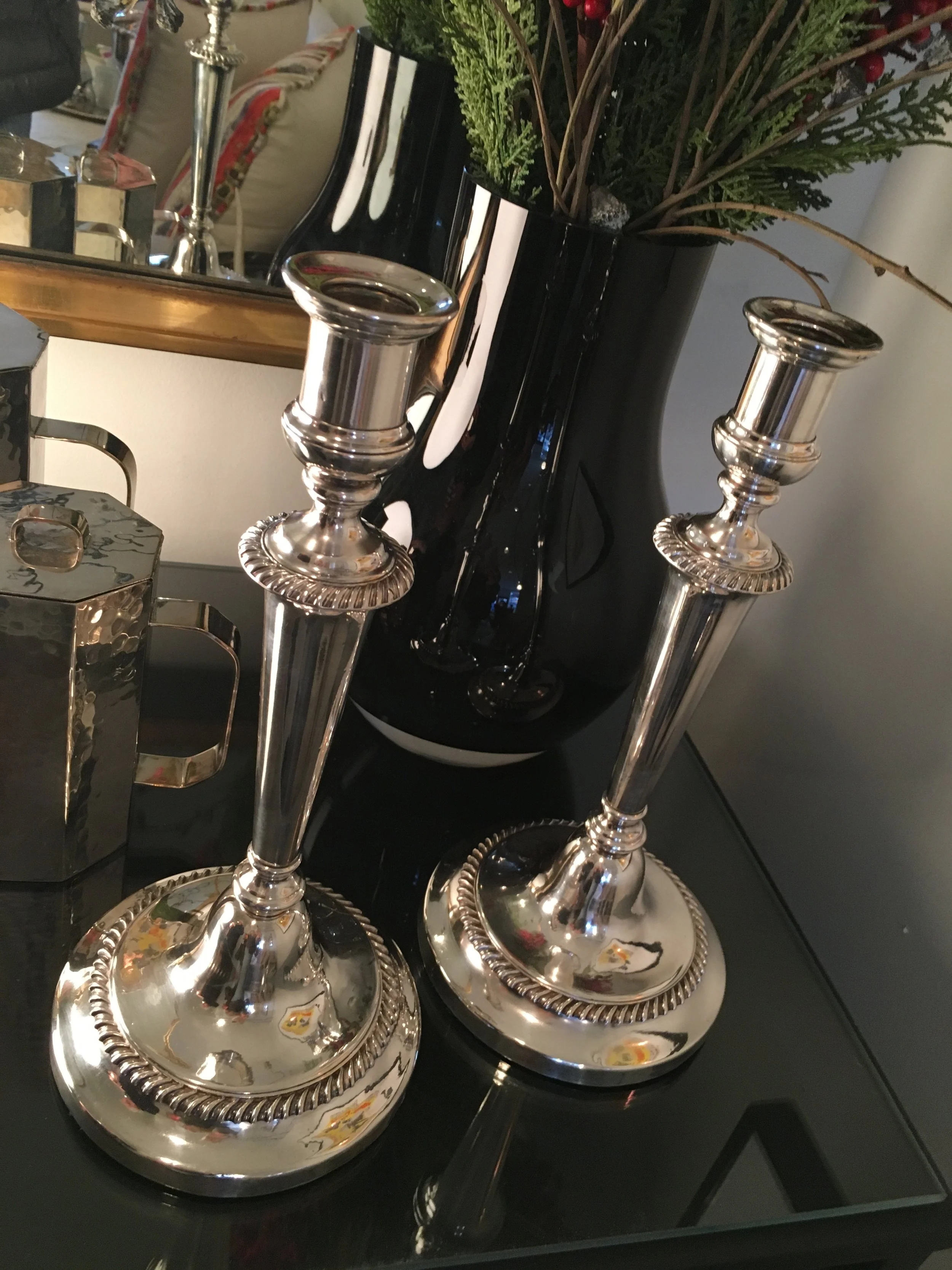 VINTAGE CANDLESTICKS