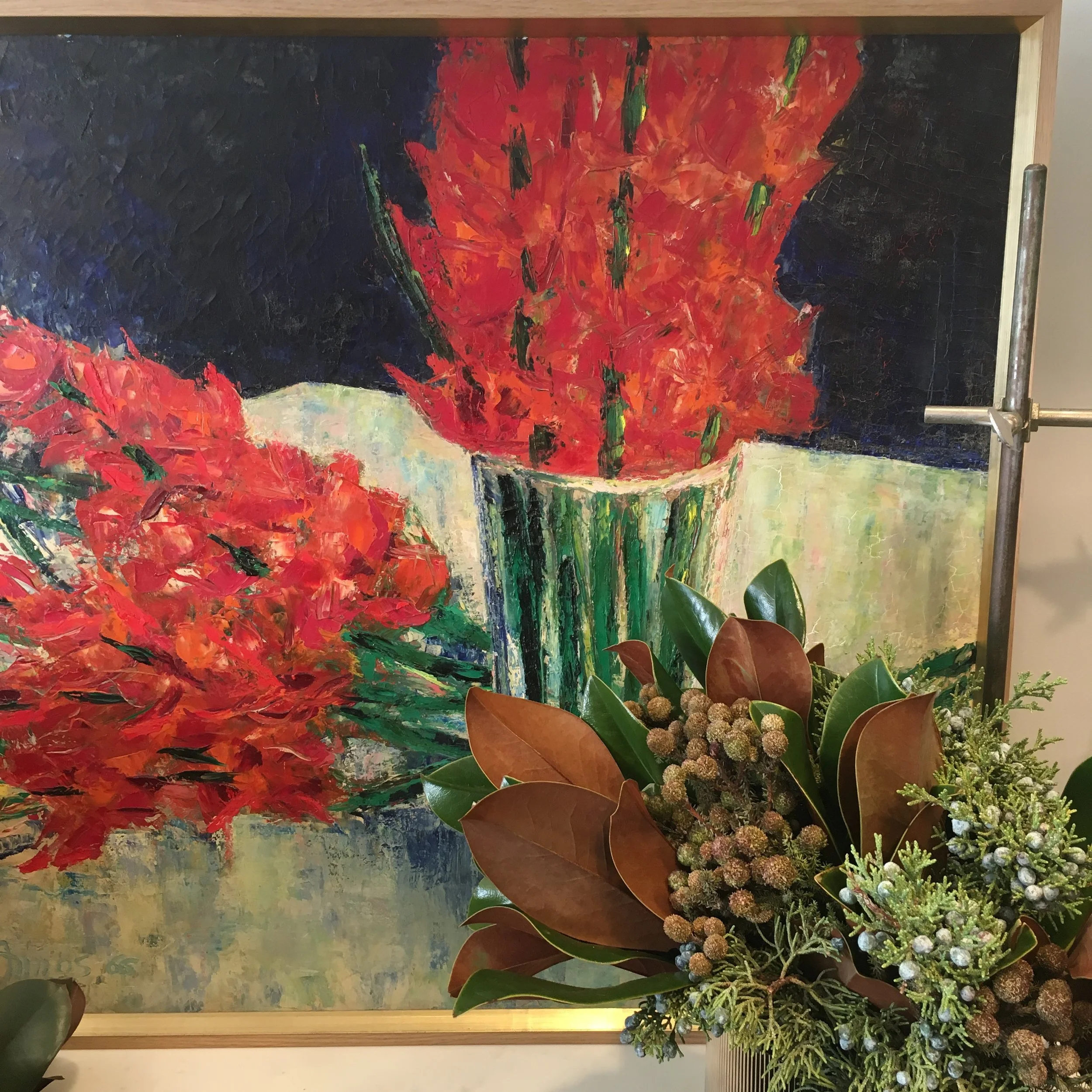 RED FLOWERS, DETAIL