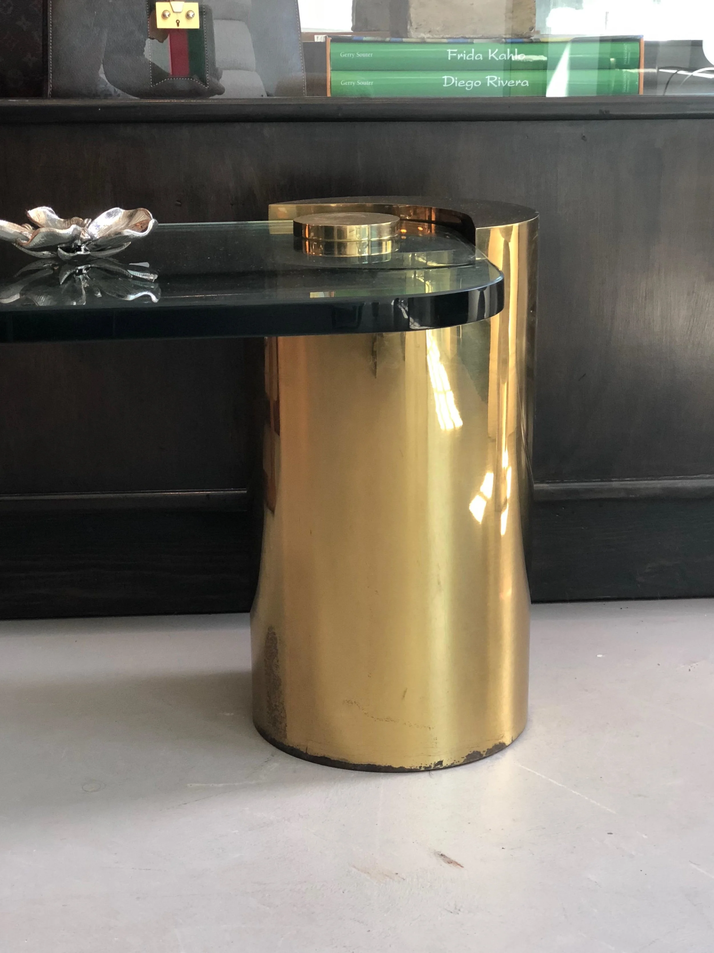 Karl Springer Side Table