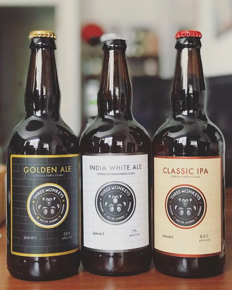 THREE MONKEYS BEER @facebook @instagram @twitter