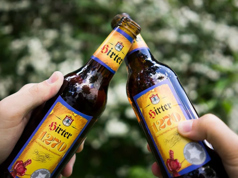 HIRTER BIOBIER Address: Hirt 1 (9.527,50 km) 9322 Micheldorf, Kärnten, Austria Phone: +43 4268 2050 Web: http://www.hirterbier.at/ Email: office @ hirterbier.at @facebook