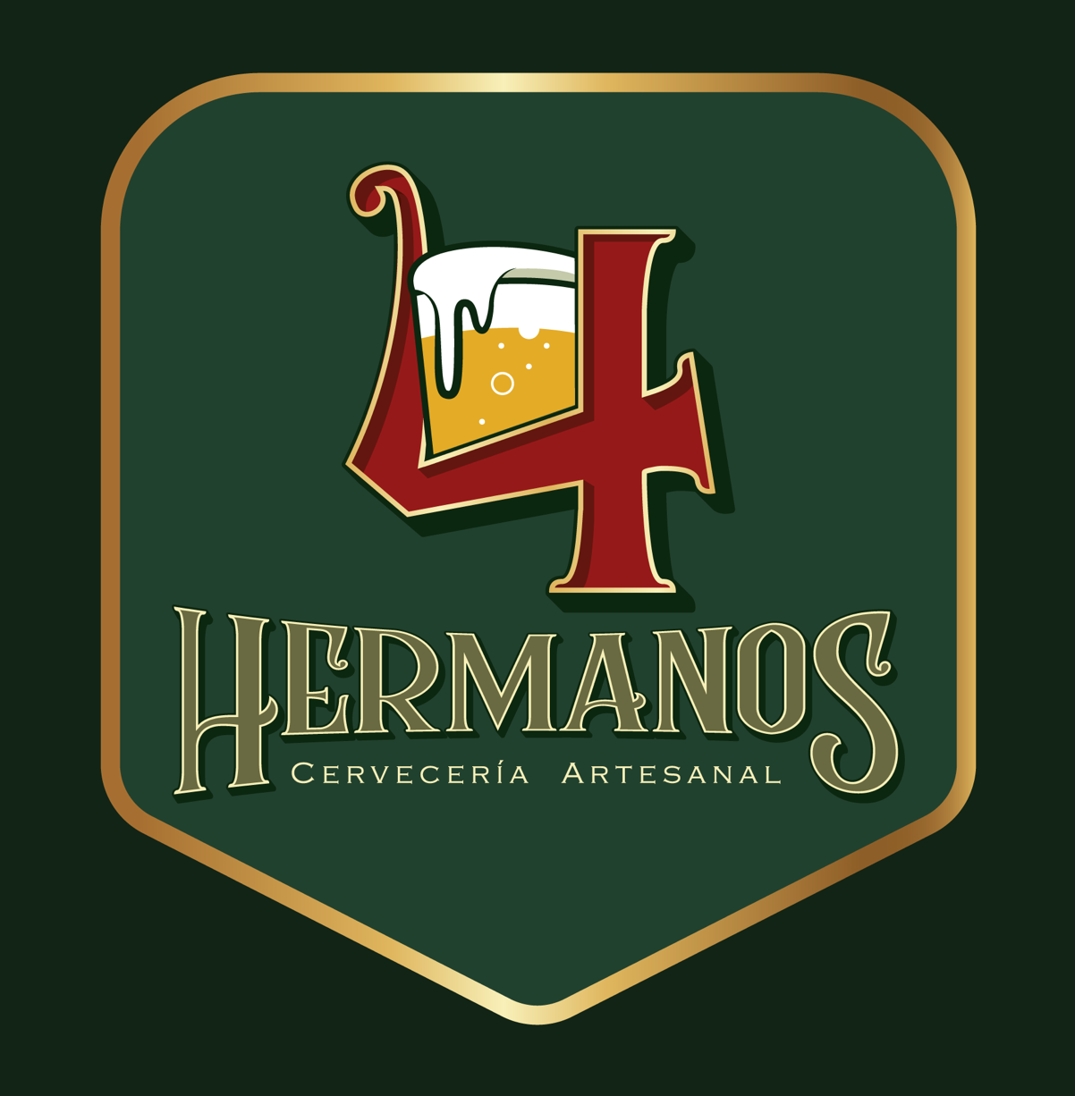 4 HERMANOS CERVECERÍA @facebook @instagram