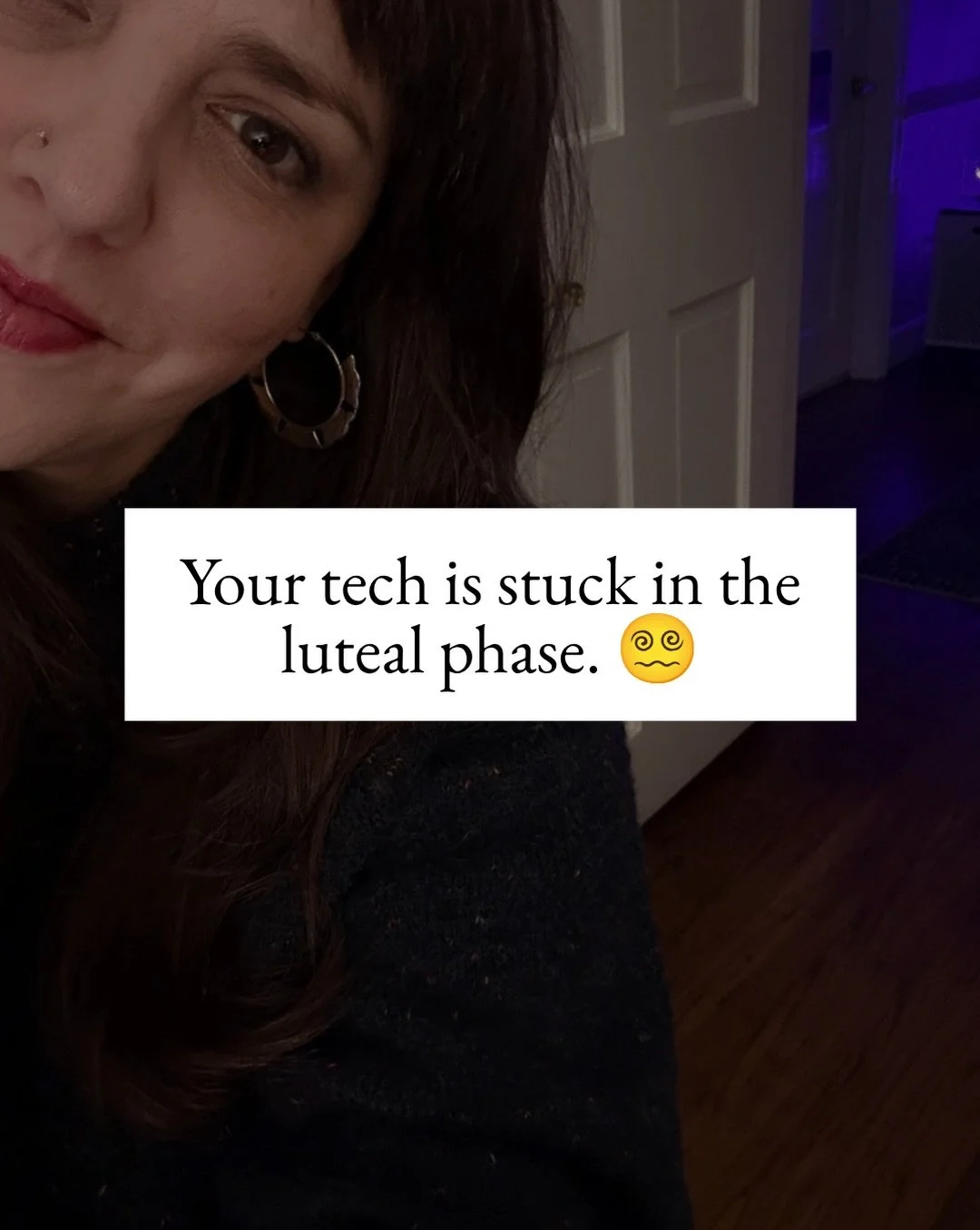 No more death by a thousand cuts. Just say no to cranky, Luteal Tech, my friend. Comment TECH21. (I got you.)

&mdash;

About @hey.amandaj: I&rsquo;m Amanda J., a tech and productivity coach on a mission to help busy women train their tech to work FO