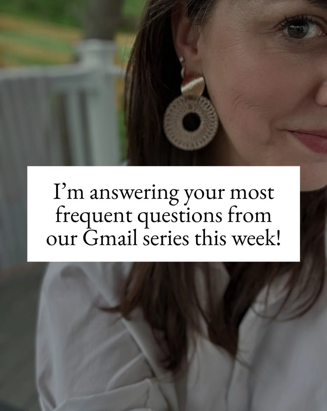 I&rsquo;m answering your most frequent questions from our Gmail series this week!

What questions did I miss??

Don&rsquo;t forget to create a Saved Collection called Gmail to put all of these posts in one place.

And comment INTERESTED to join the w