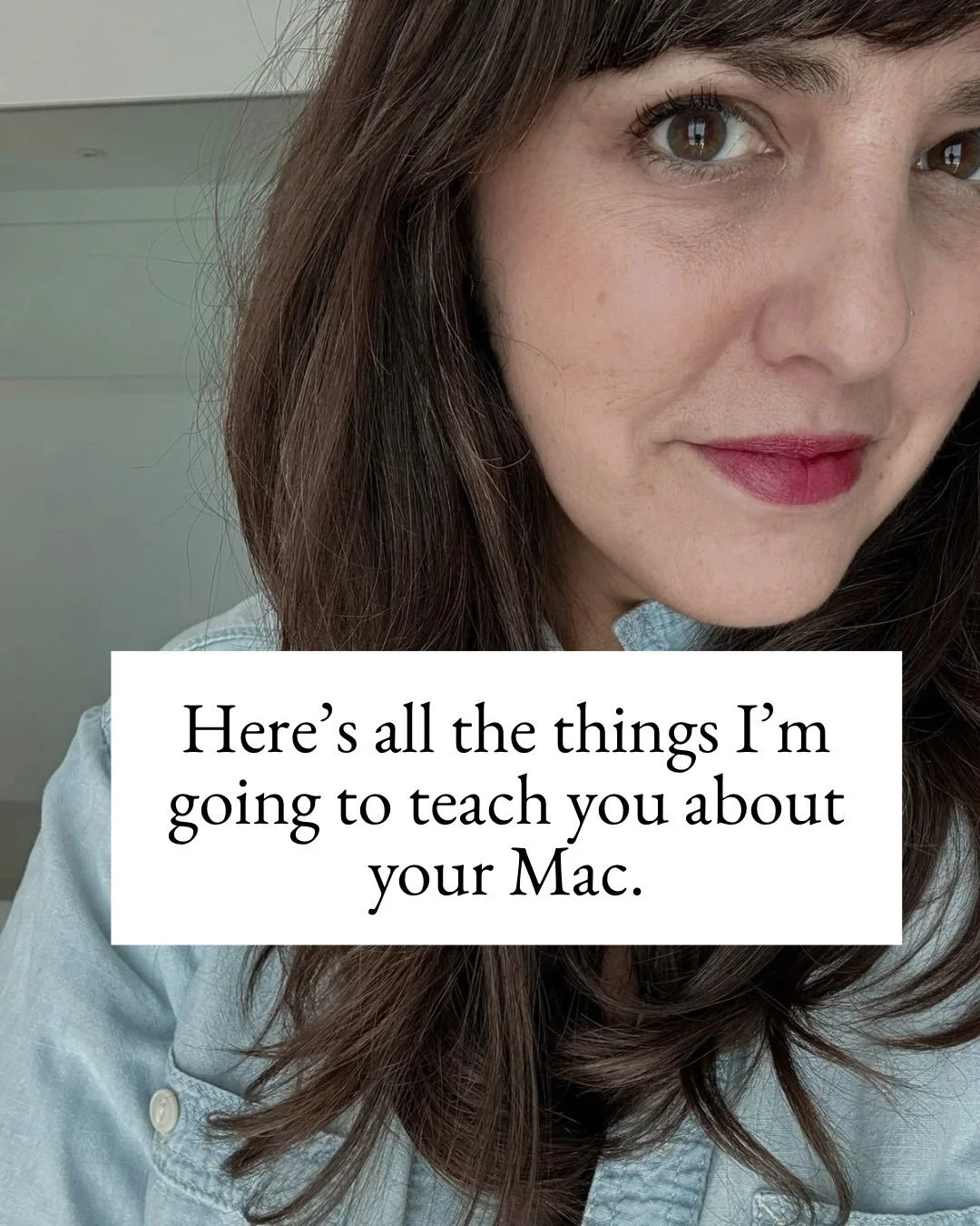 OMG there is just so much to teach you why is Apple not paying me for this. #streamofconsciousness

Don&rsquo;t worry - there will be a paid companion course to the free Instagram series because I know you love me sharing my full screen. 

Comment AP