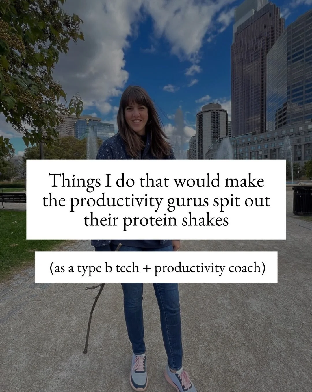 Why did I come into this room again??

Oh right, to write this caption.

I put together the 21 things that are total game-changers if you&rsquo;re drowning in to-dos, brain fog and existential crises. And they take like 5 minutes each.

Comment REAL 