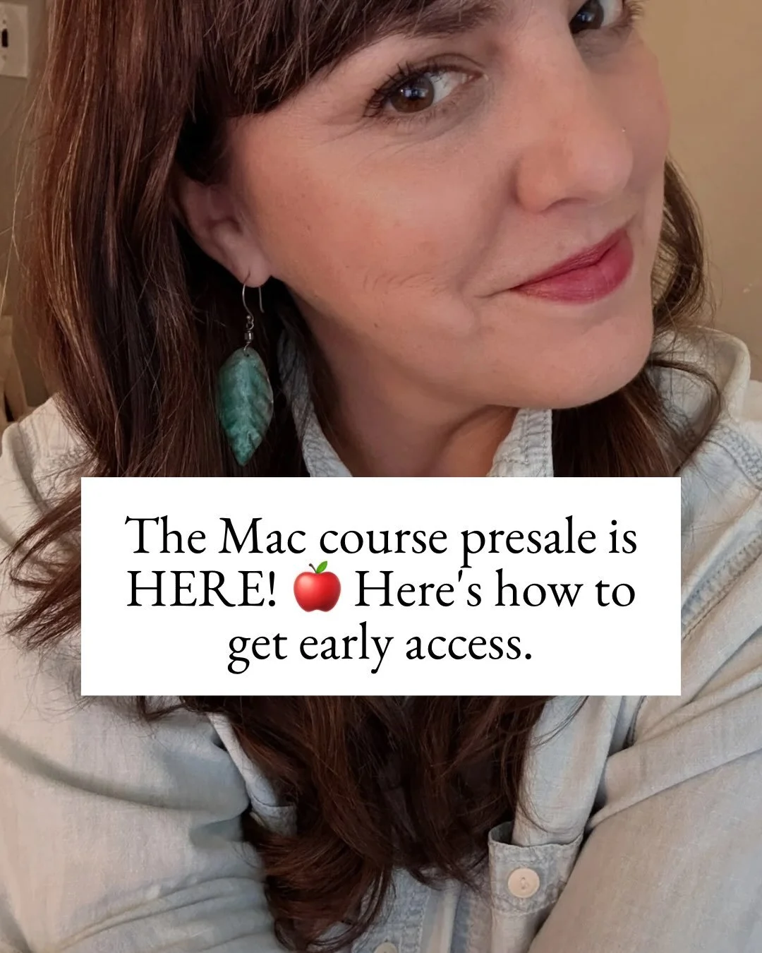 The Mac course presale is HERE! 🎉

If you&rsquo;ve been following my free Mac series and want to take things further, I&rsquo;ve created a paid course to help you get more comfortable with your Mac and learn how to make it work FOR you.

Here&rsquo;