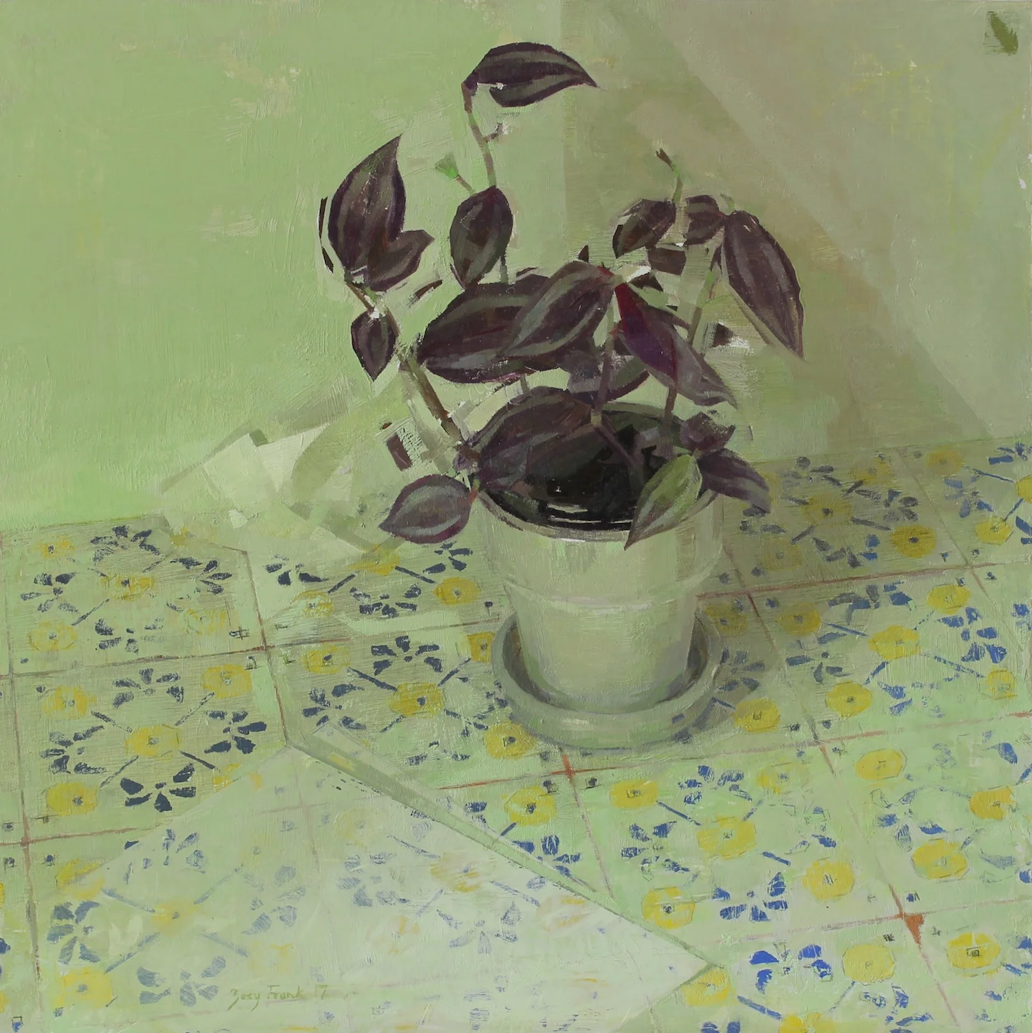 Houseplant on Tiles