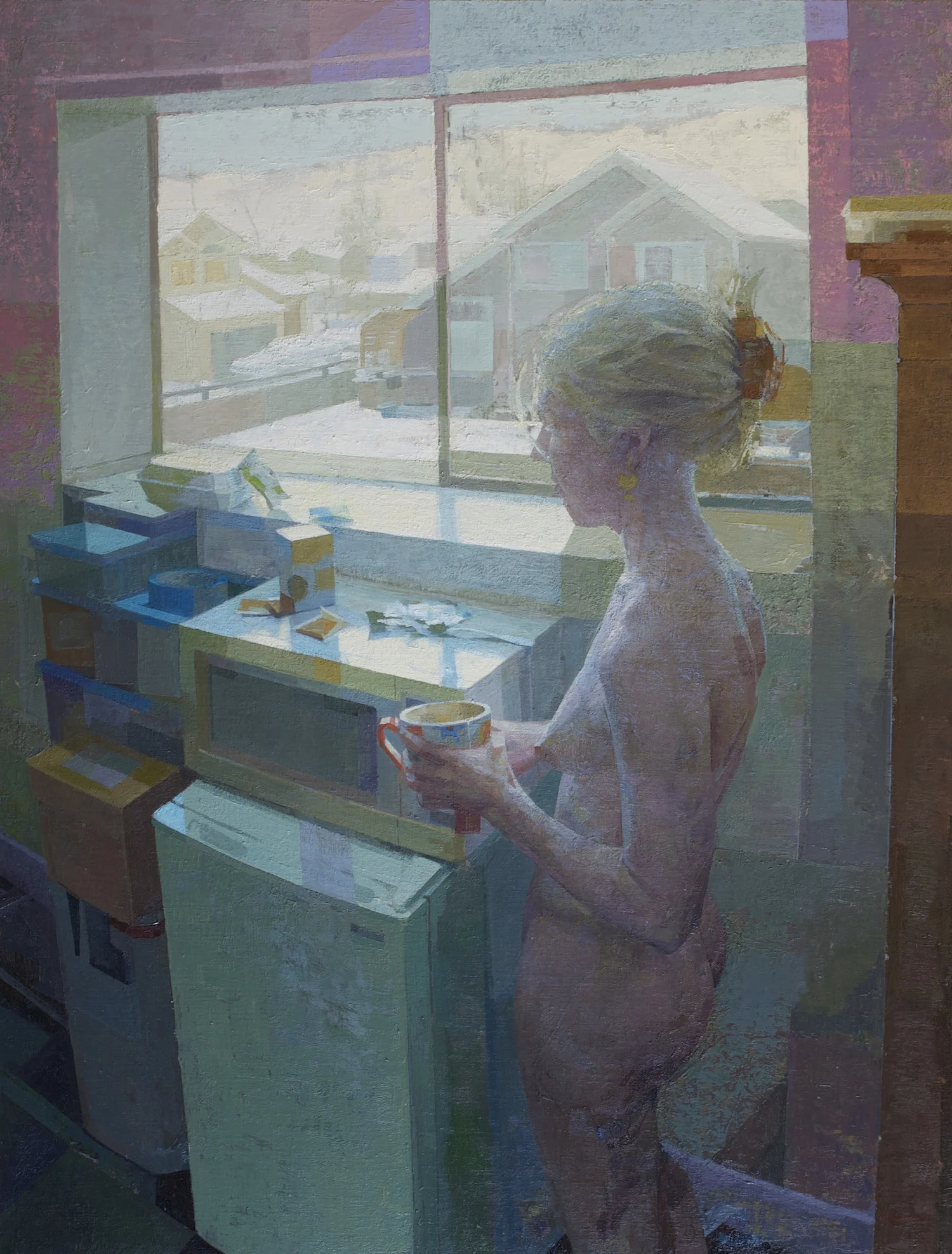 Window with Snow