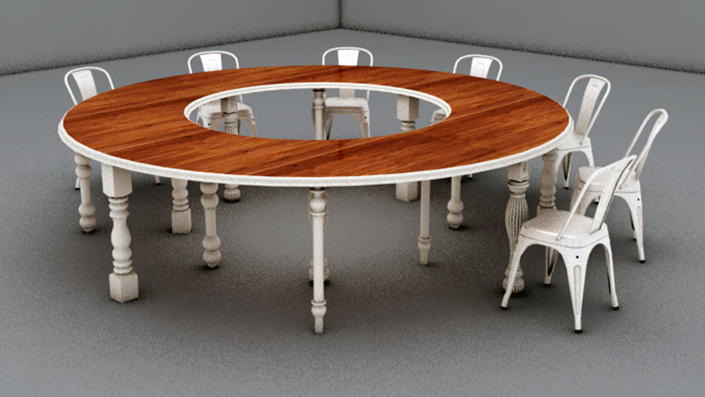 Dining table - concept render