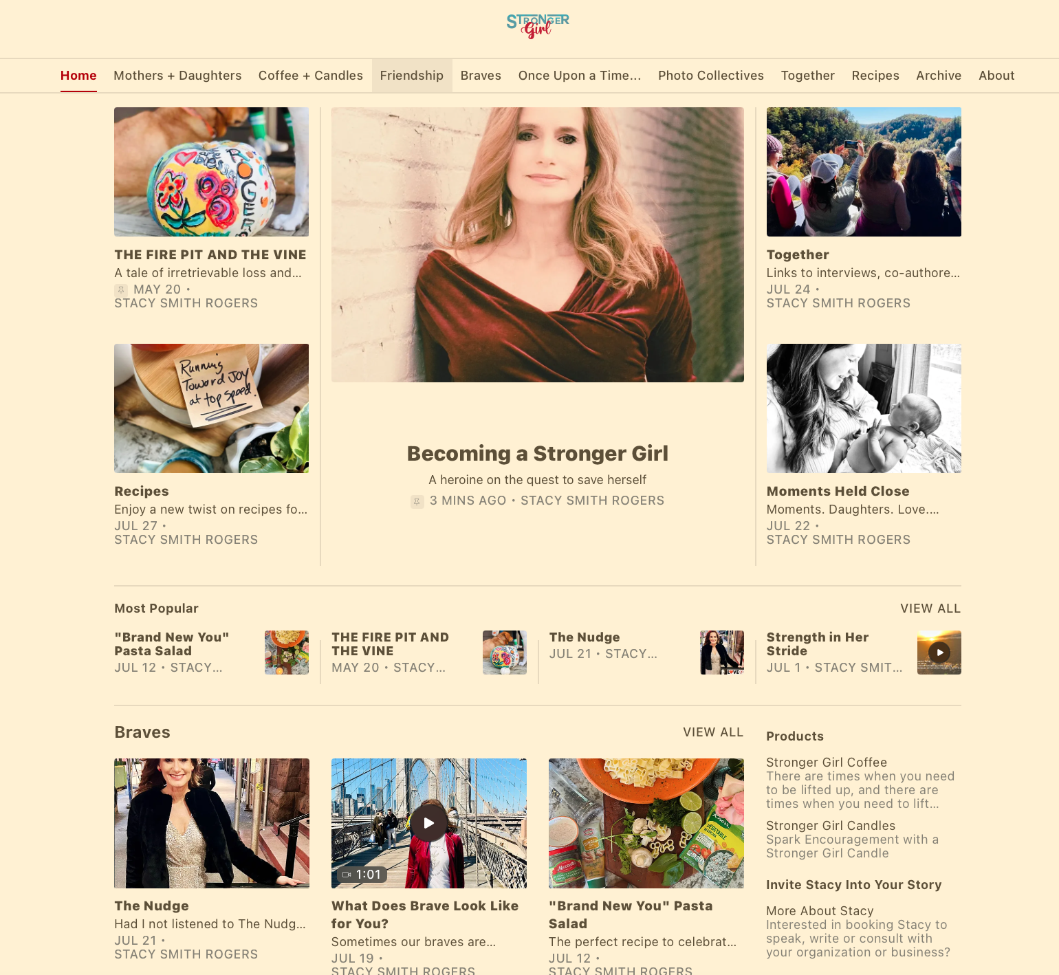 Click here to link to Stronger Girl digital magazine
