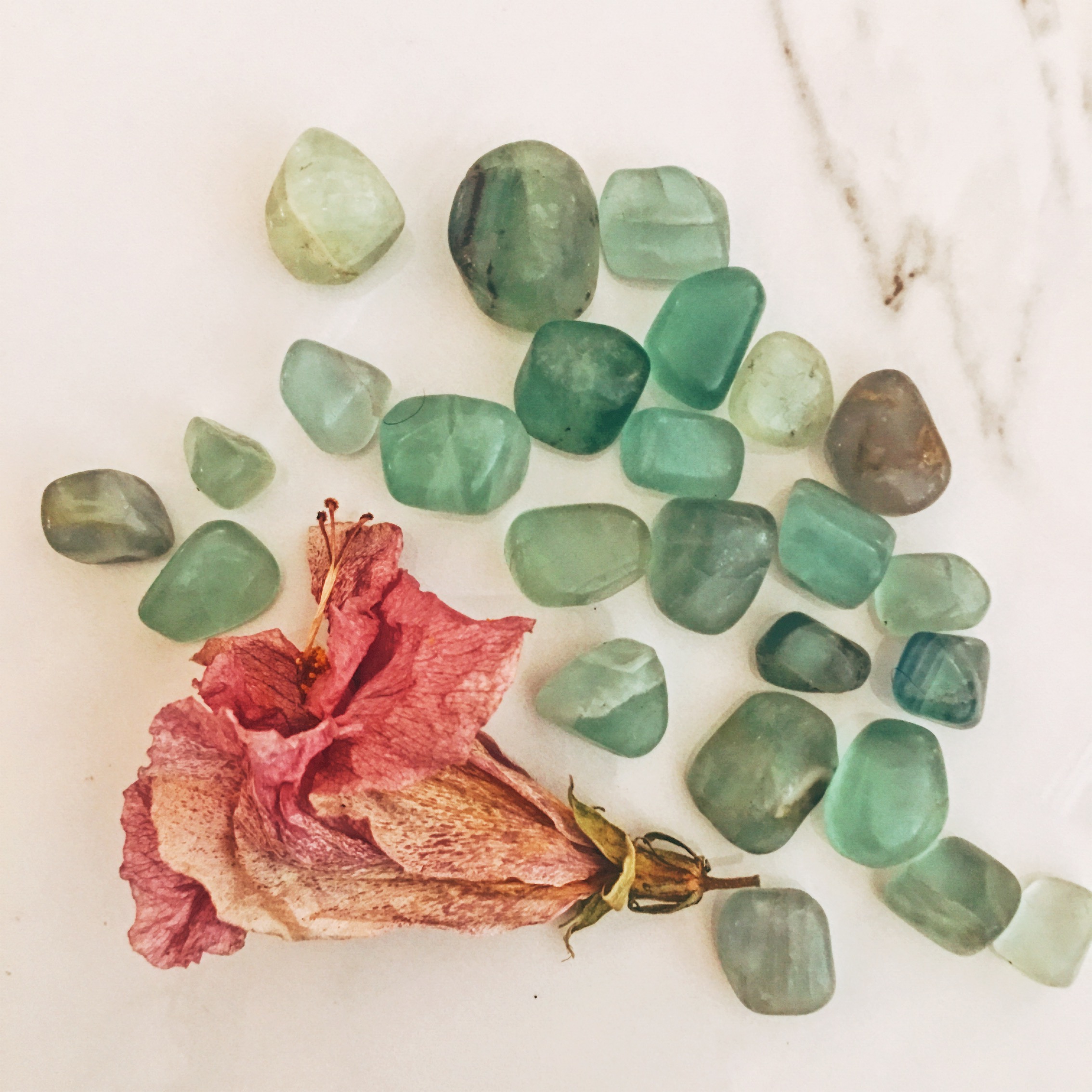Tumbled Gemstones Flourite