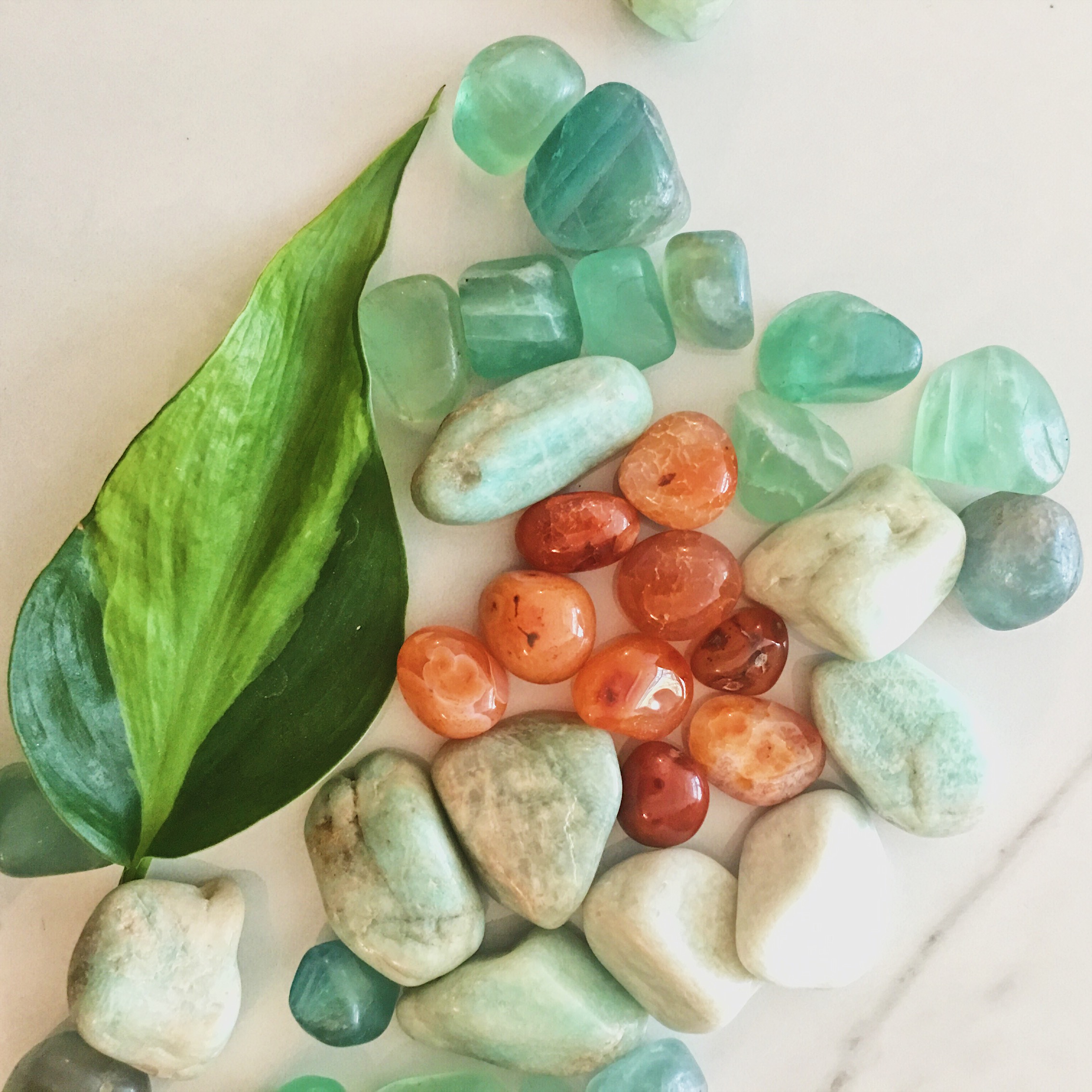 Tumbled Gemstones A-G