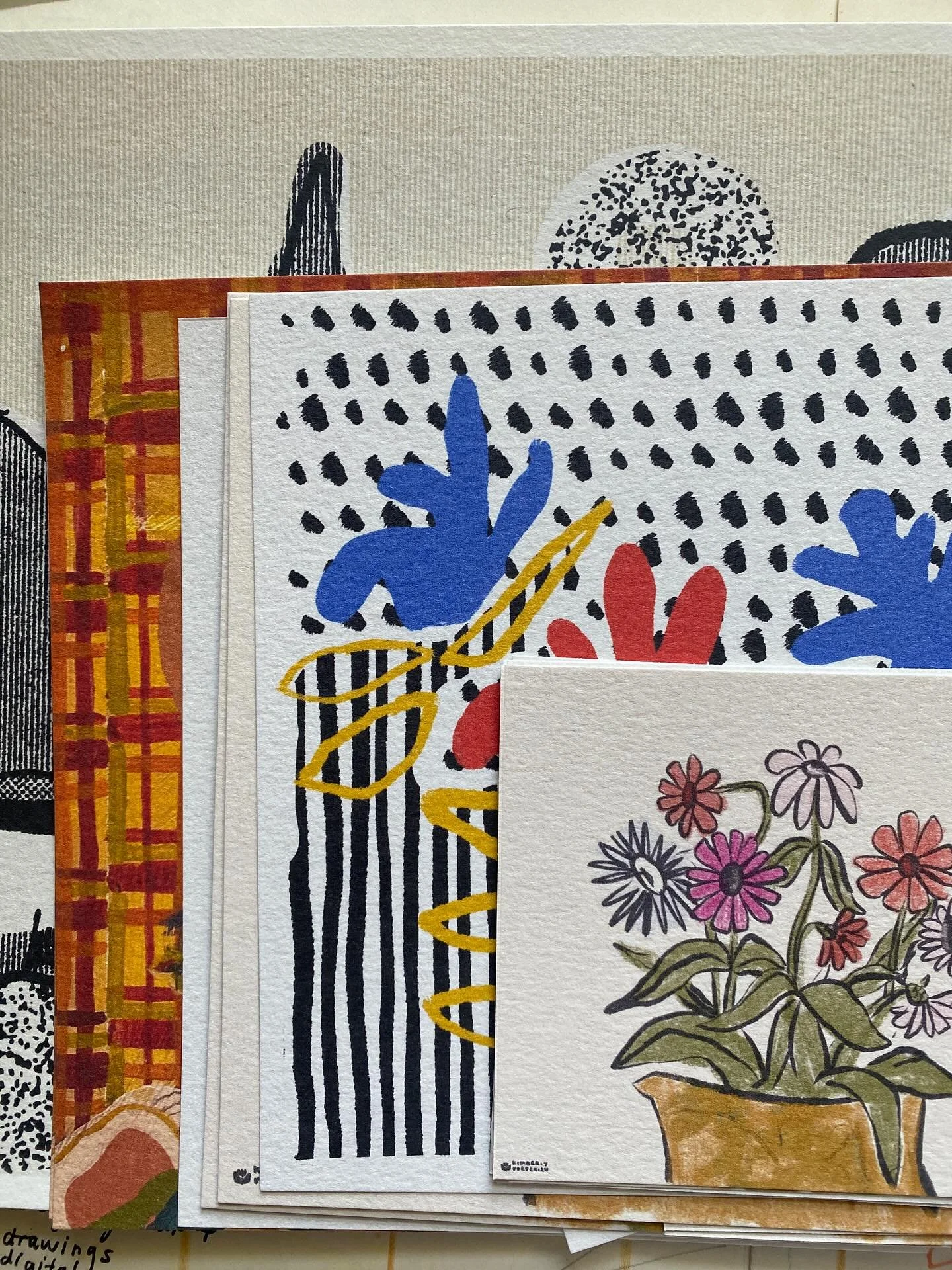 I&rsquo;ve been a buzzy busy bodhi bee getting all my treasures ready to bring down to Sarasota this weekend for my first ever ATOMIC!  I can&rsquo;t wait to see all you fine folks there 🎄 

I&rsquo;m bringing lots of new prints, cards, ornaments, s