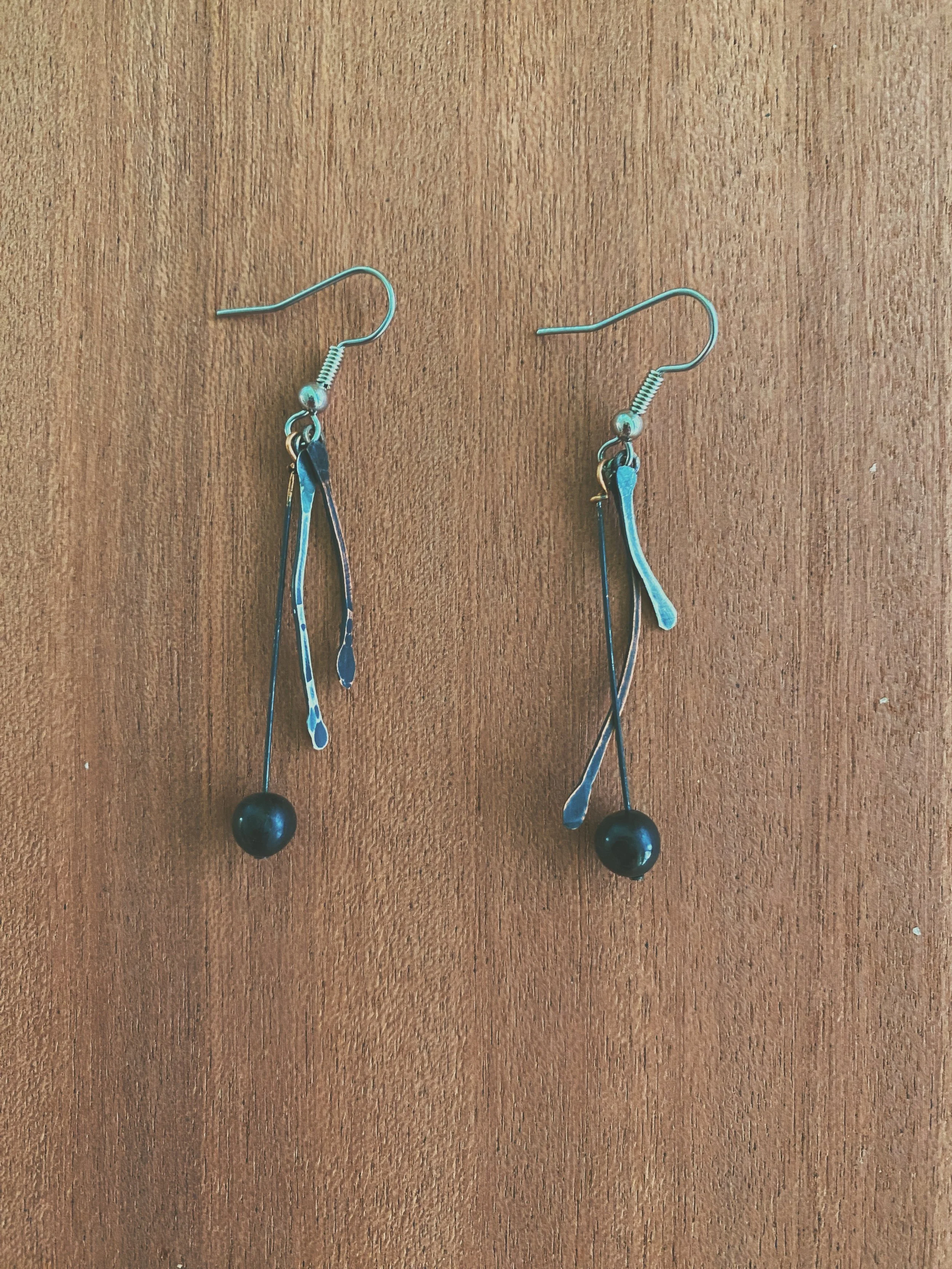 Jet Earrings II
