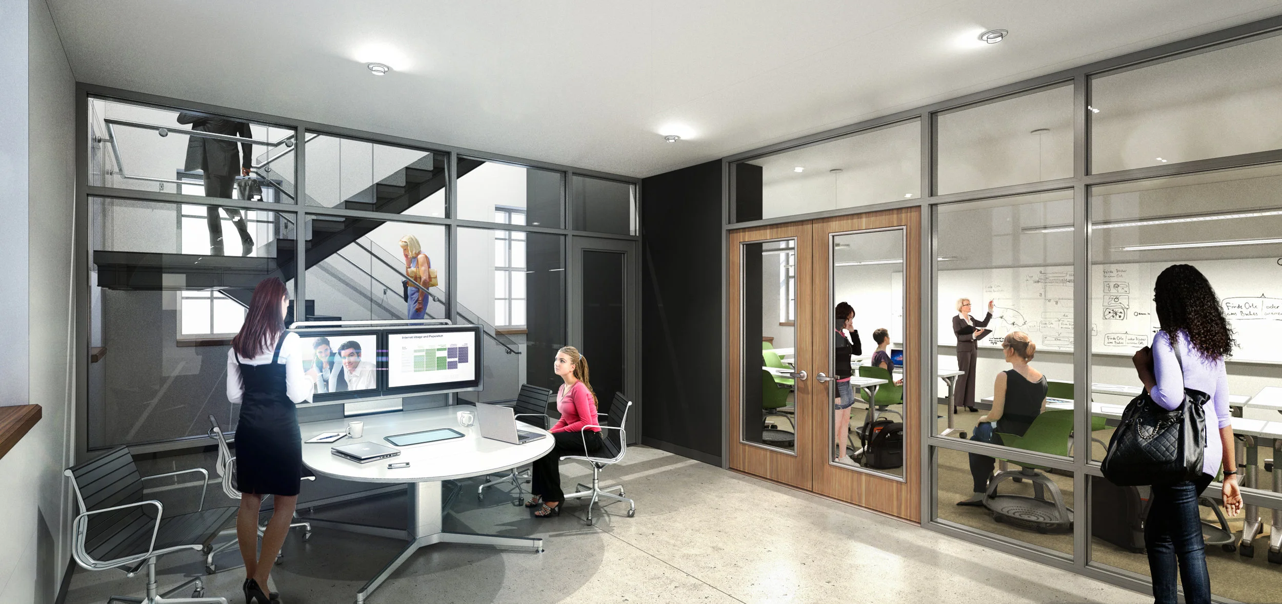  Breakout Learning Space and Classroom 