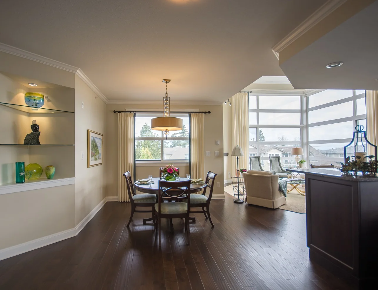 AFTER: Dining Area - The focal point upon entering the home.