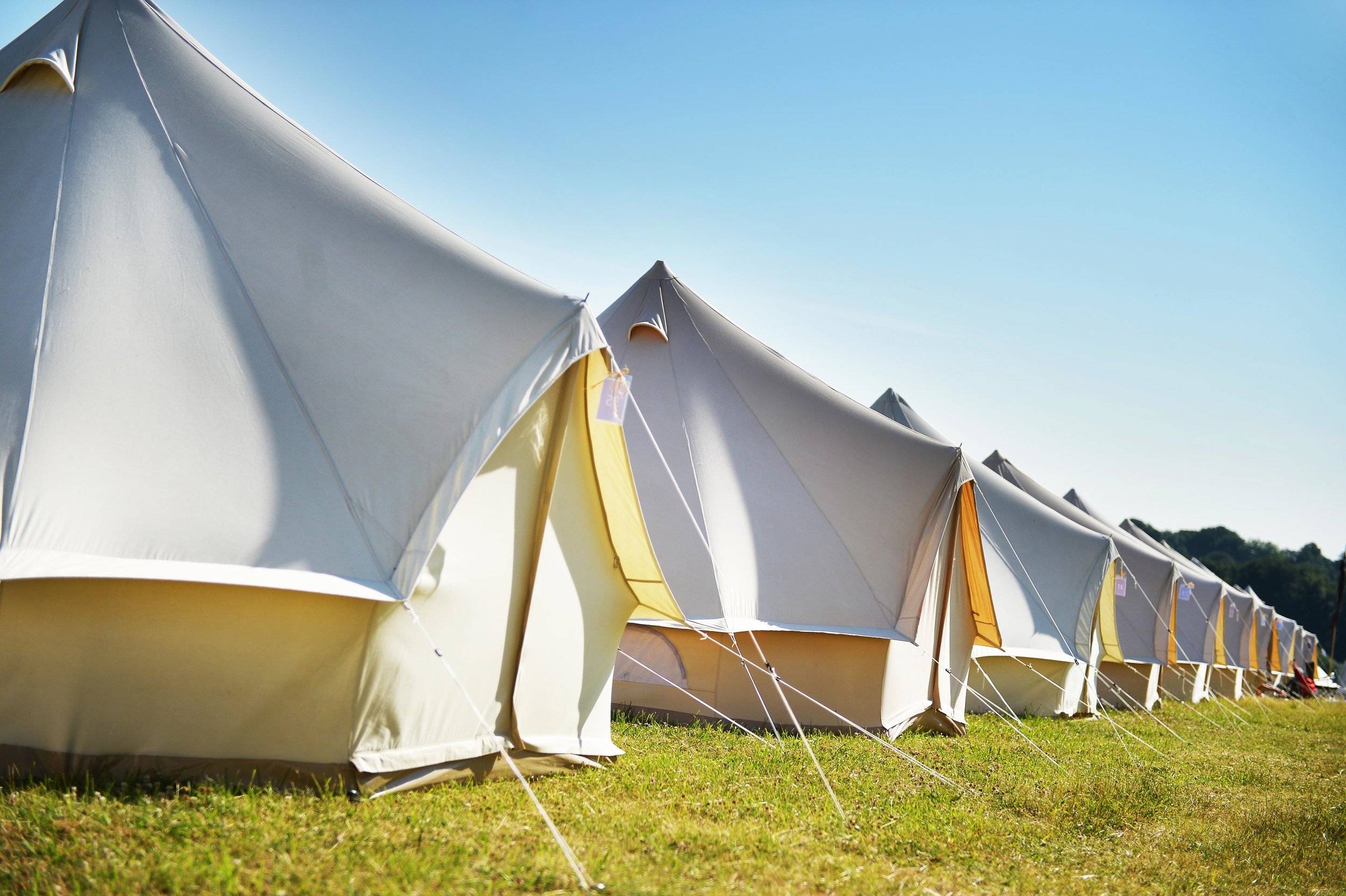Camp Bestival — Hotel Bell Tent