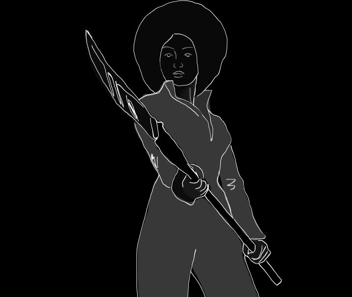 Diana "Sugar" Hill as the "femme castratice" 